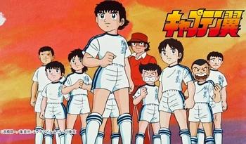 Photo: Captain Tsubasa (1983 TV series) Japanese version banner