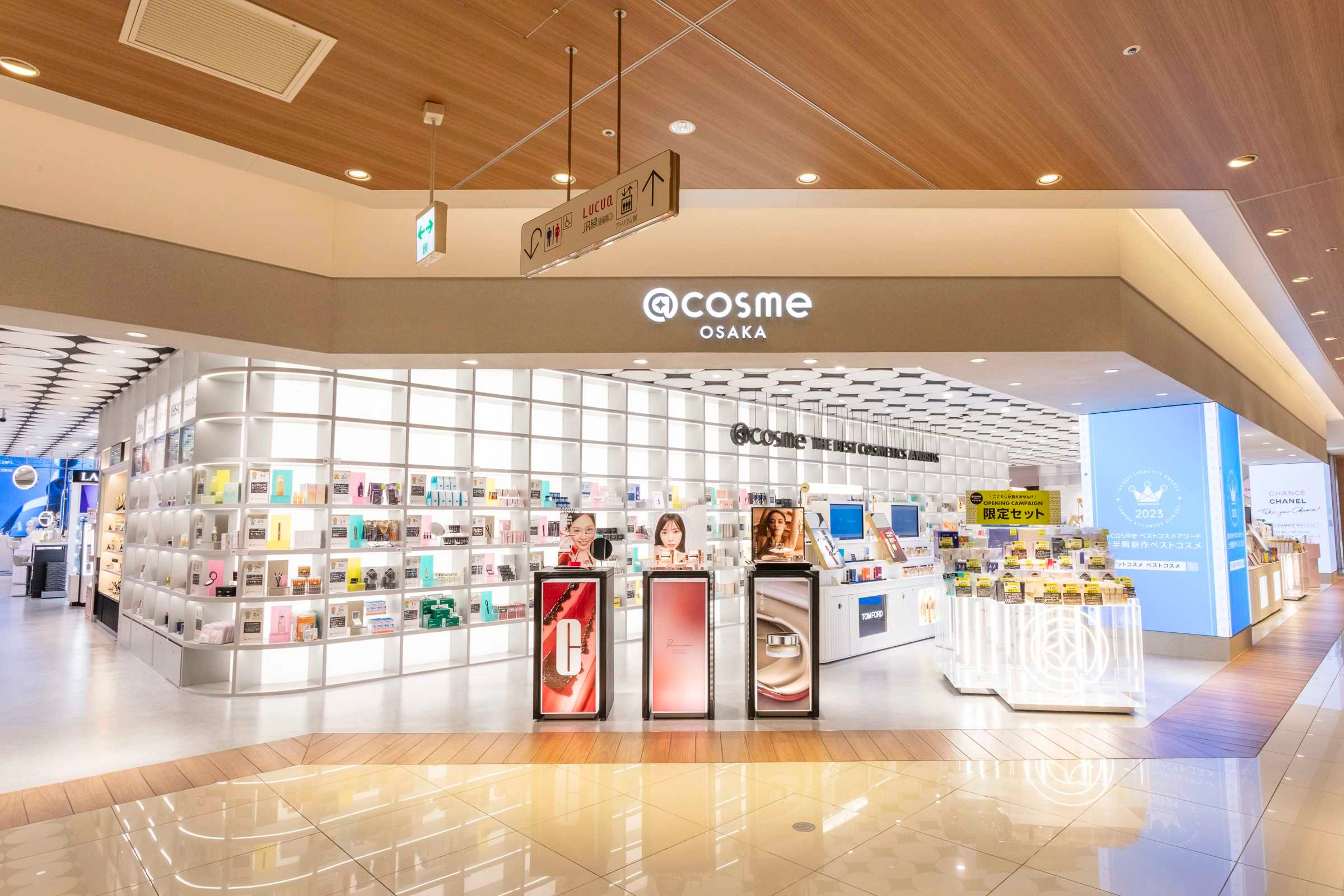 @cosme store in Osaka Japan