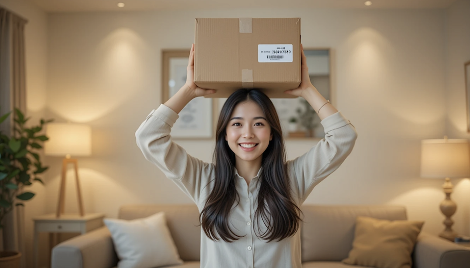 Pacote de encomenda da ZenMarket
