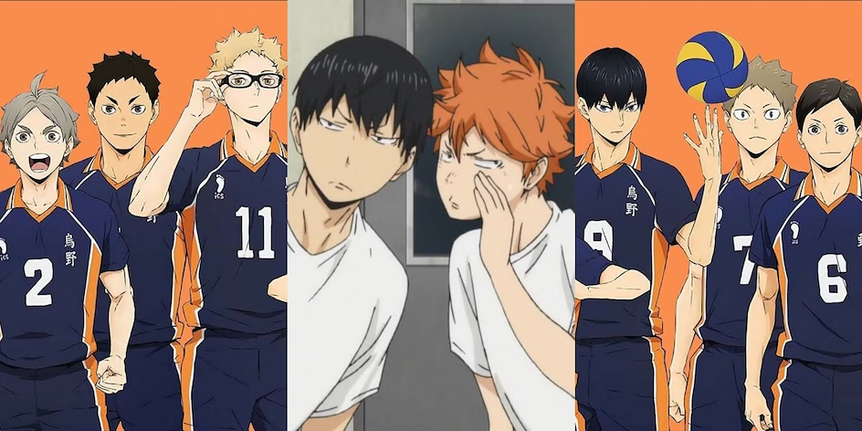 D&agrave;n nh&acirc;n vật Haikyuu h&ugrave;ng hậu