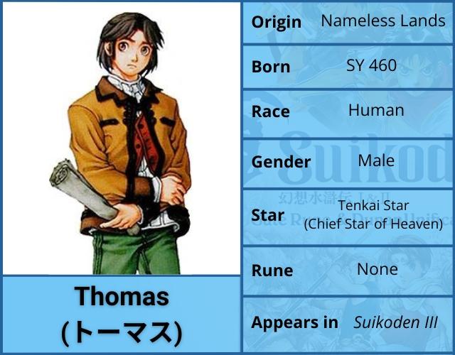 Thomase Character Profile