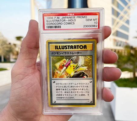 Pikachu Illustrator Card