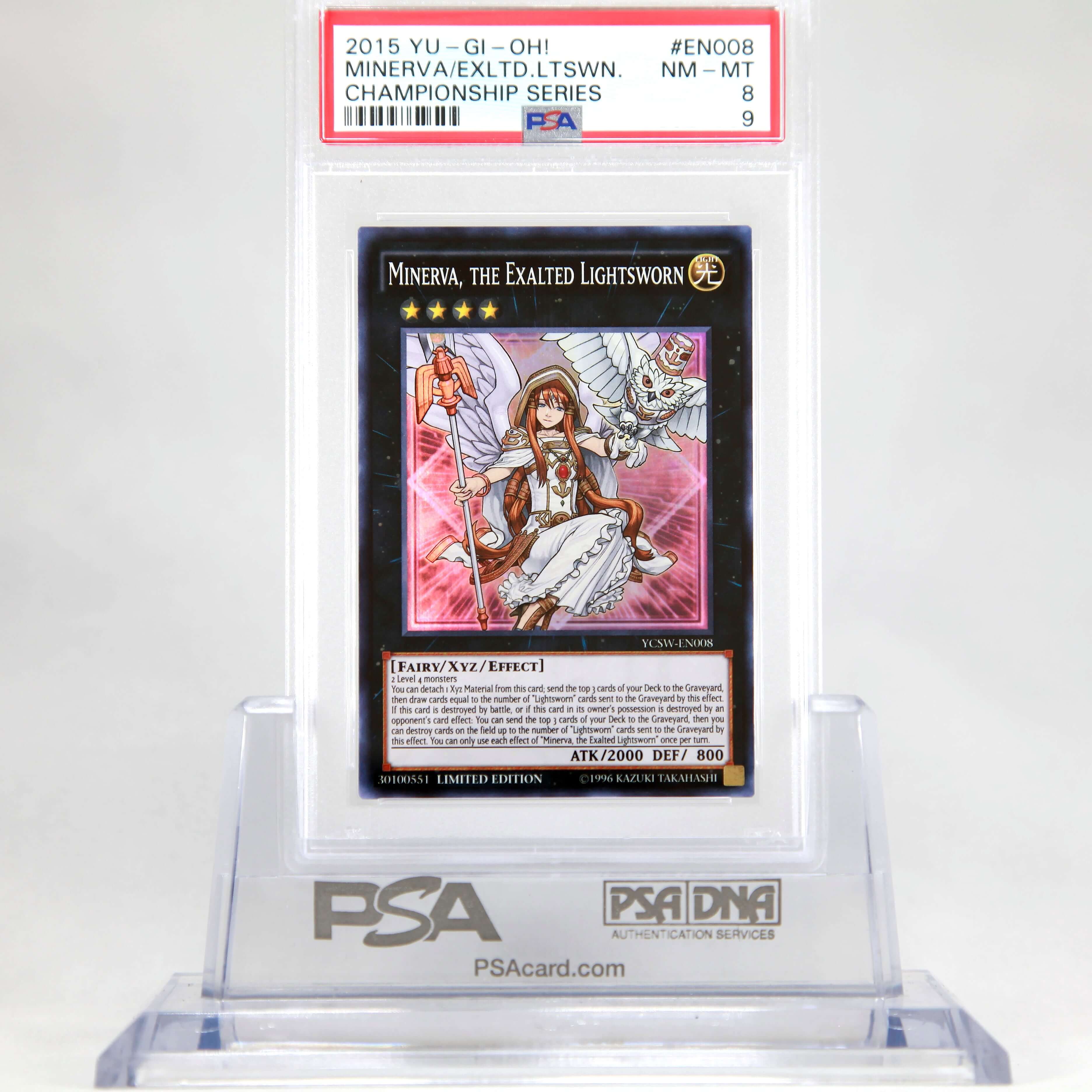 ZenMarket Yu-Gi-Oh! Cards Minerva the Exalted Lightsworn Original Card