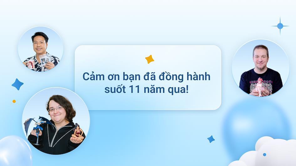 Sinh nhật ZenMarket tròn 11 năm cảm ơn bạn