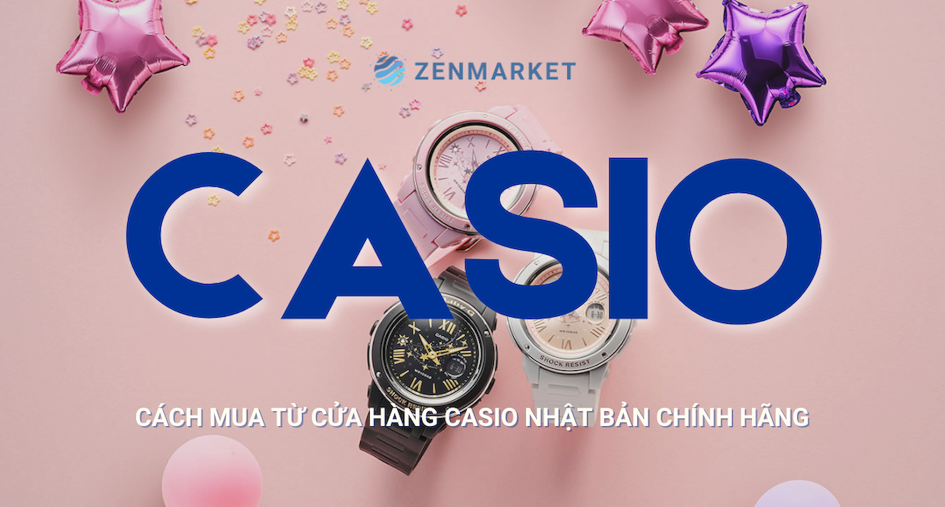 Mua từ Casio Nhật Bản