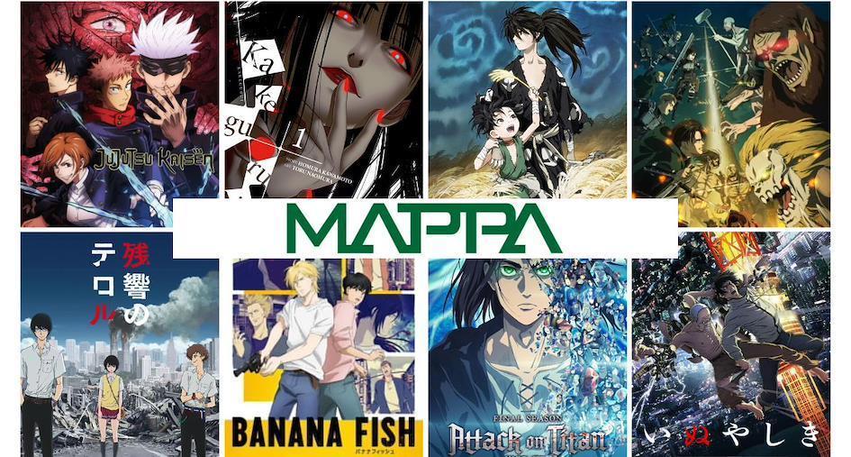 Mappha Stüdyonun en popüler animeleri