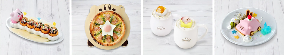 Menu do Kirby Cafe