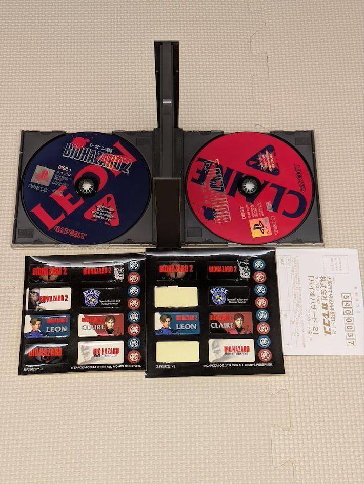Biohazard 2 / Resident Evil 2 (1998, PlayStation)