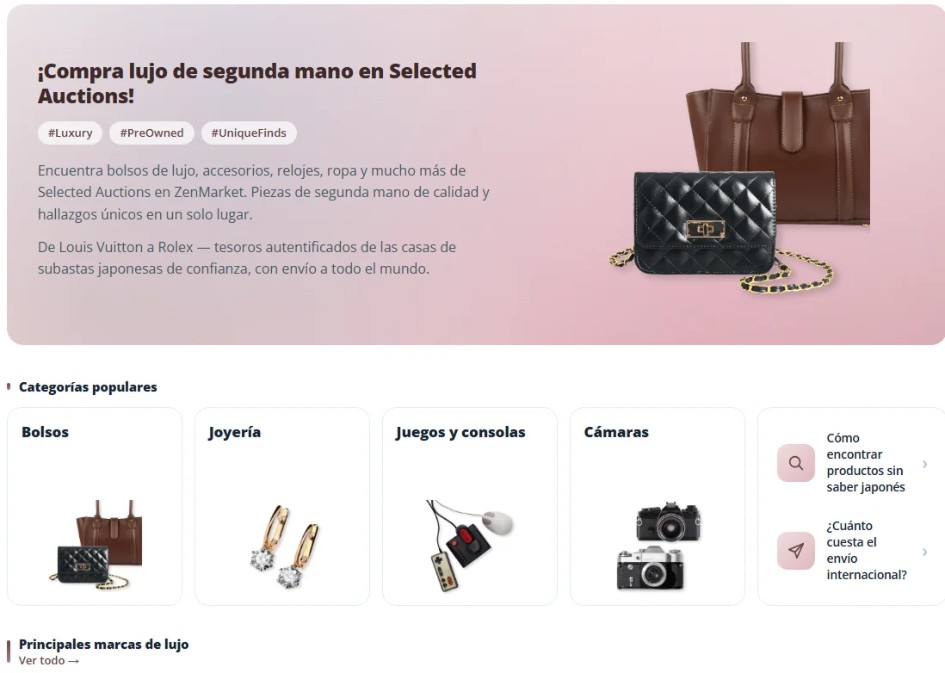 Selected Auctions en ZenMarket