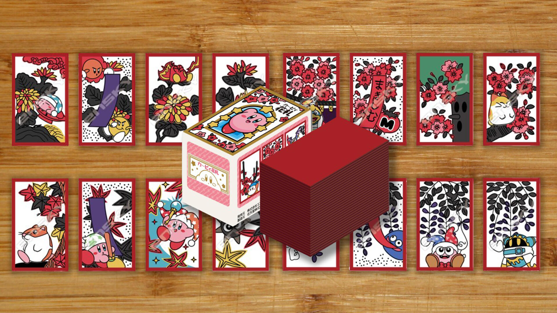 Kirby Hanafuda Cards