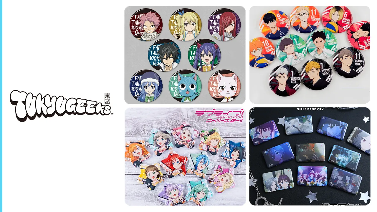 Badges anime