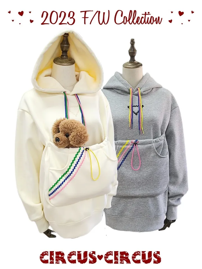 pet pocket hoodie