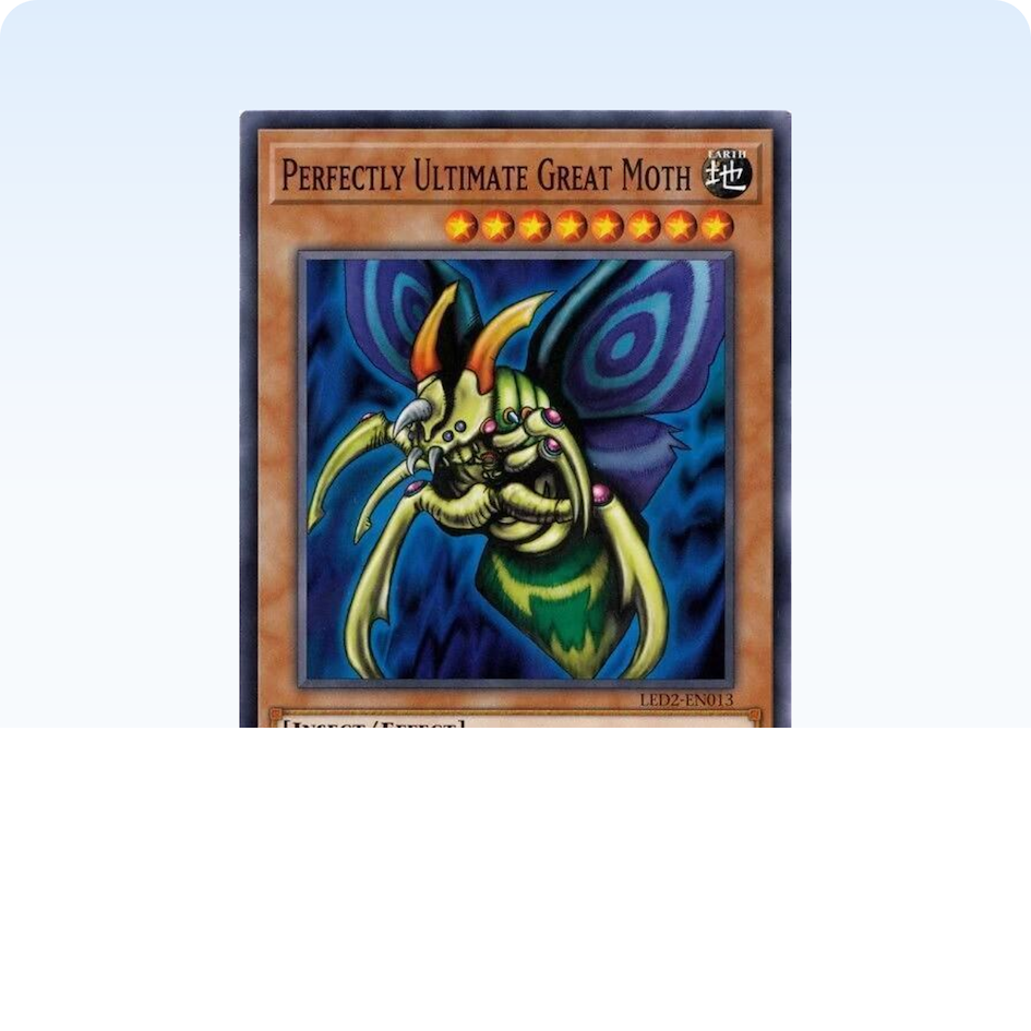 Yu-Gi-Oh! card -  Perfectly Ultimate Great Moth (Dark Duels Stories Promo 2002)