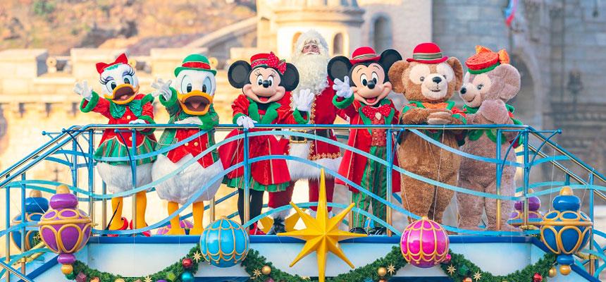 Tokyo Disneyland no Natal