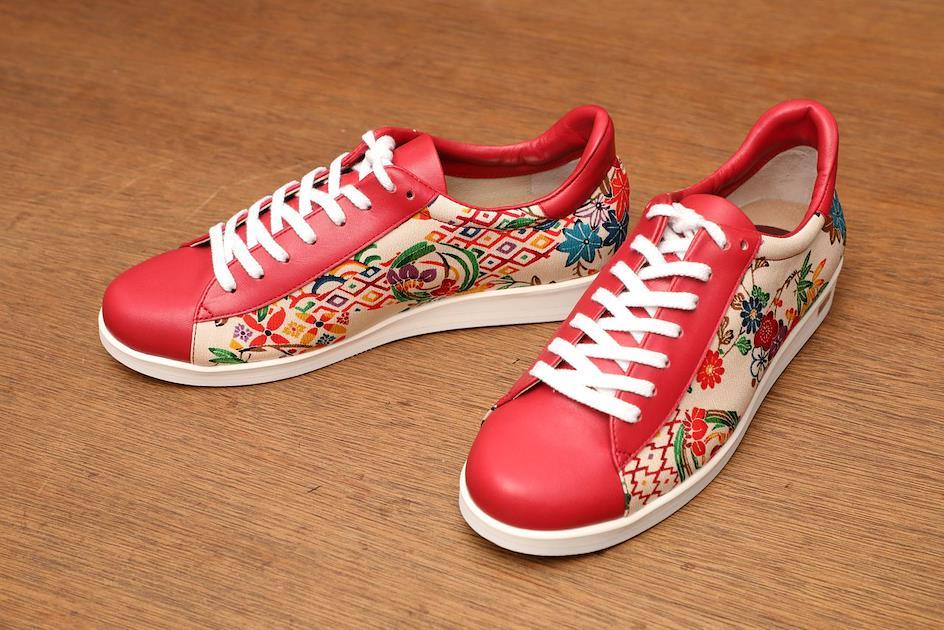 Sneakers au motif typiquement japonais