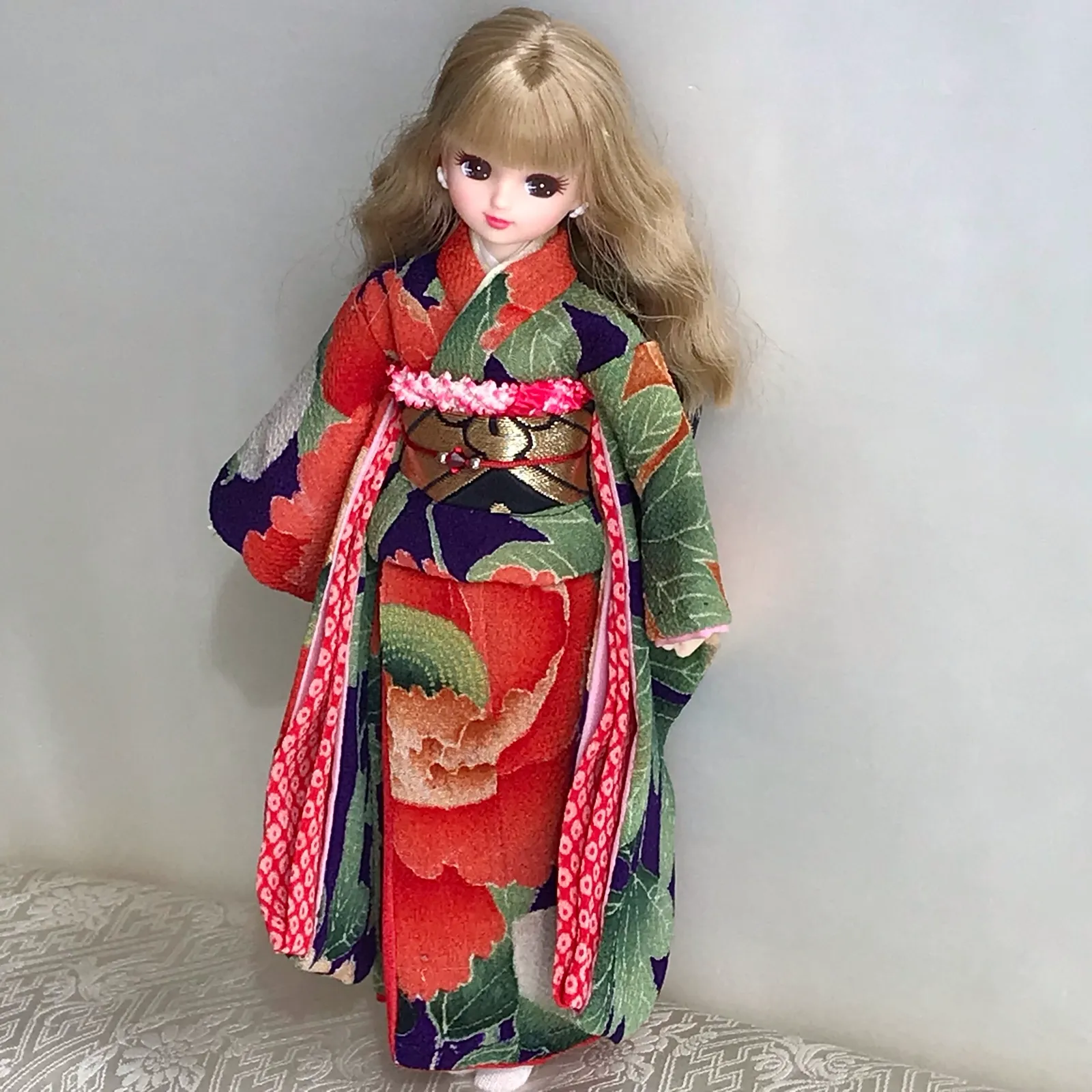 Conjuntos tradicionales de Kimono o Yukata para Lica chan