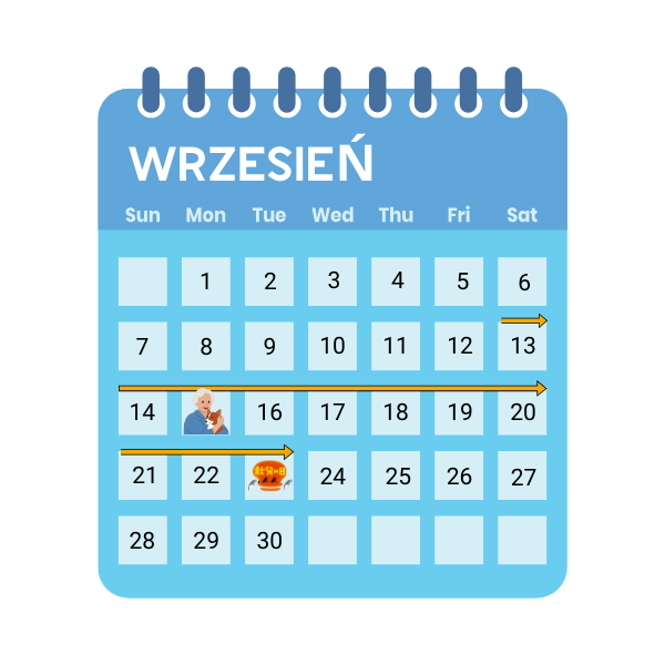 silver week 2025 kalendarz opóźnienia