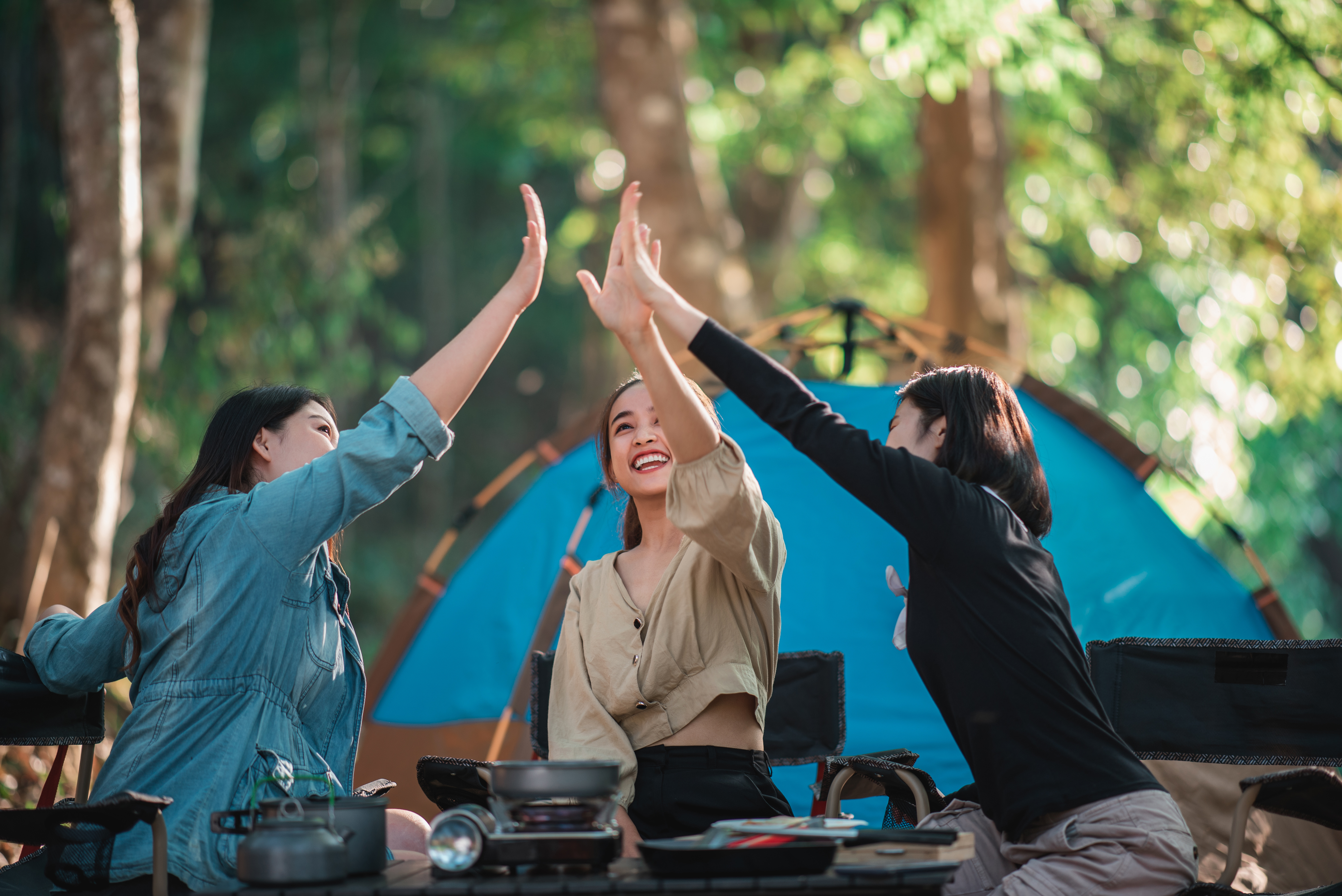 Recommended camping gear for Japan.