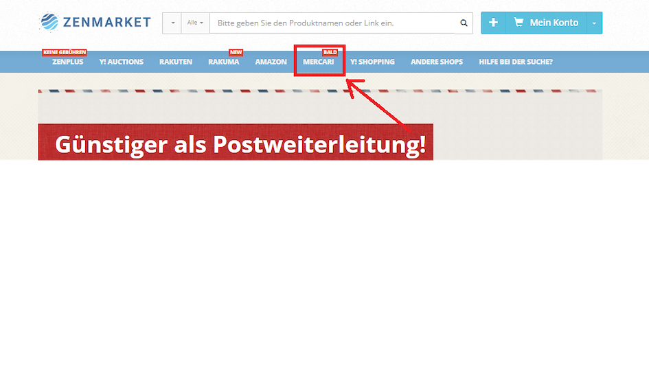 Tutorial Einkaufen auf Mercari mit ZenMarket