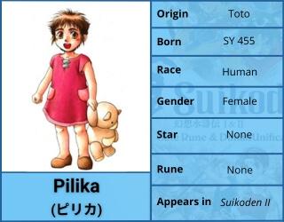 Pilika Character Profile