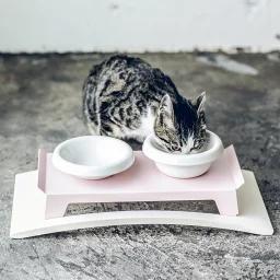 日本優良寵物產品精選 7. pecolo 寵物碗架