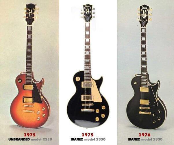 Guitarras Japonesas Vintage da Era de Processos
