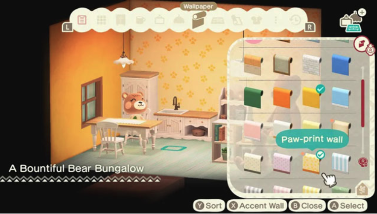 Imagem de Animal Crossing de renovação completa da decoração da sala