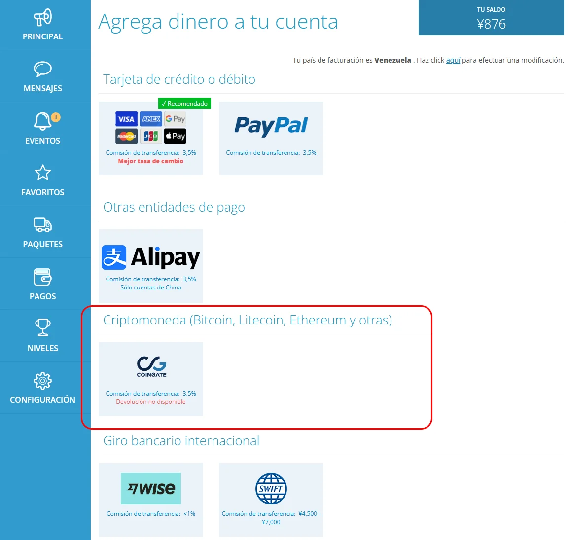 C&oacute;mo pagar con criptomonedas en ZenMarket