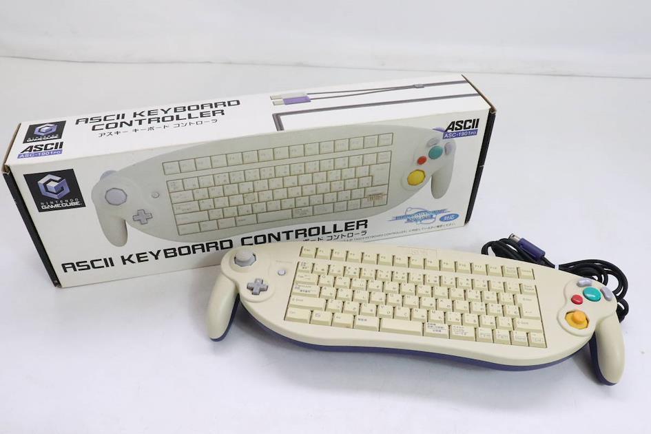 GameCube ASCII keyboard controller joystick japonais ZenMarket