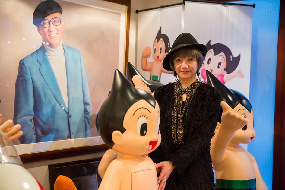 Tác giả Osamu Tezuka và nhân vật Astro Boy