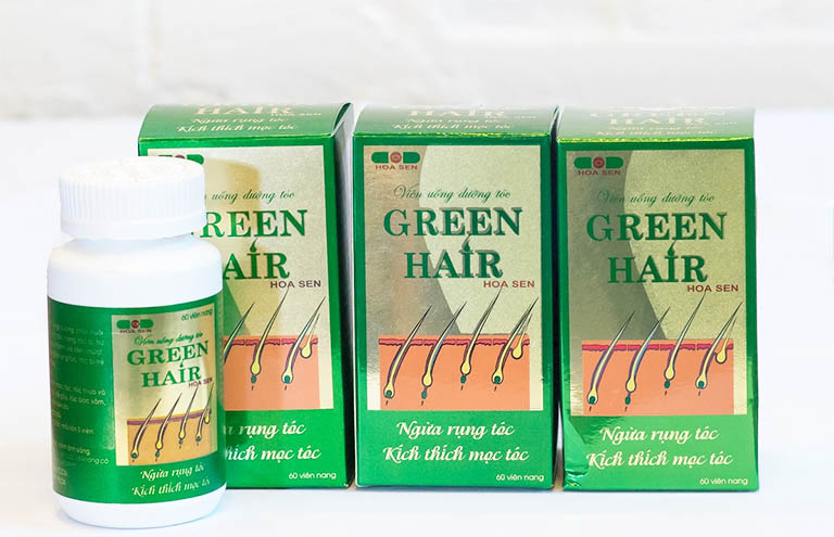 Viên uống mọc tóc Green Hair 