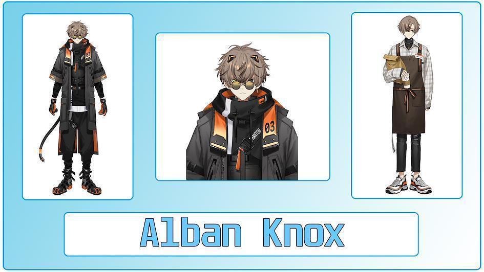 VTuber de habla inglesa Alban Knox