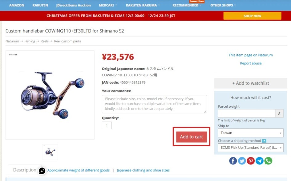 Add Items to Your Cart