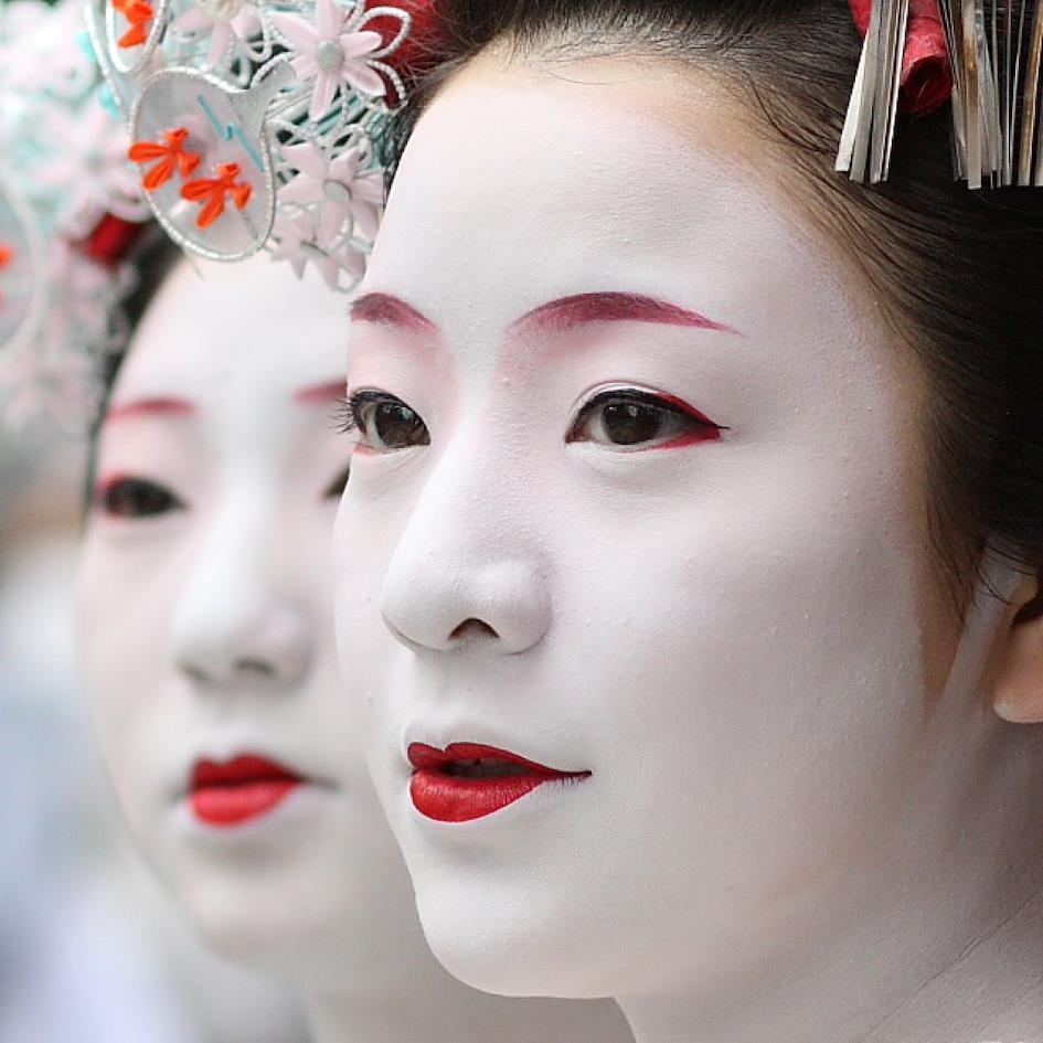 Edo period makeup in Japan