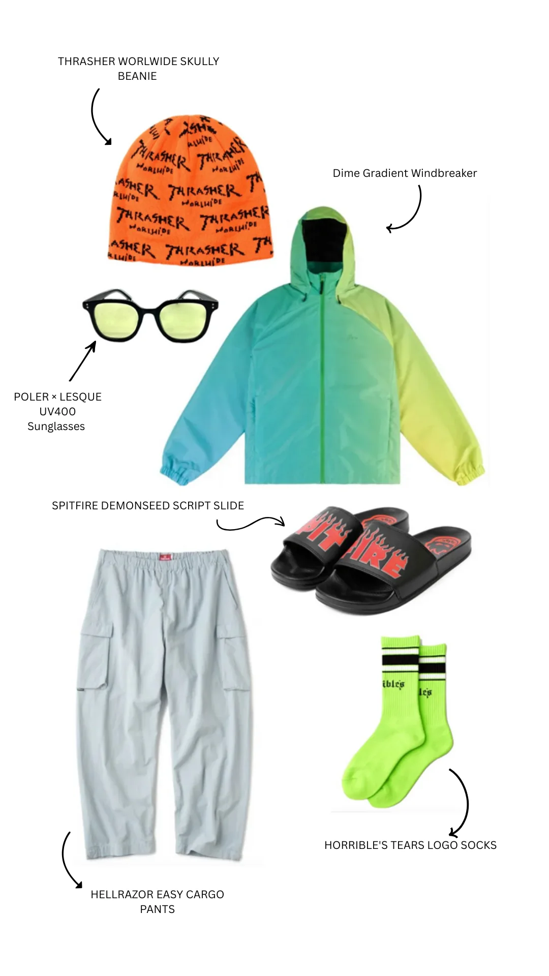 Streetwear japonais stylé