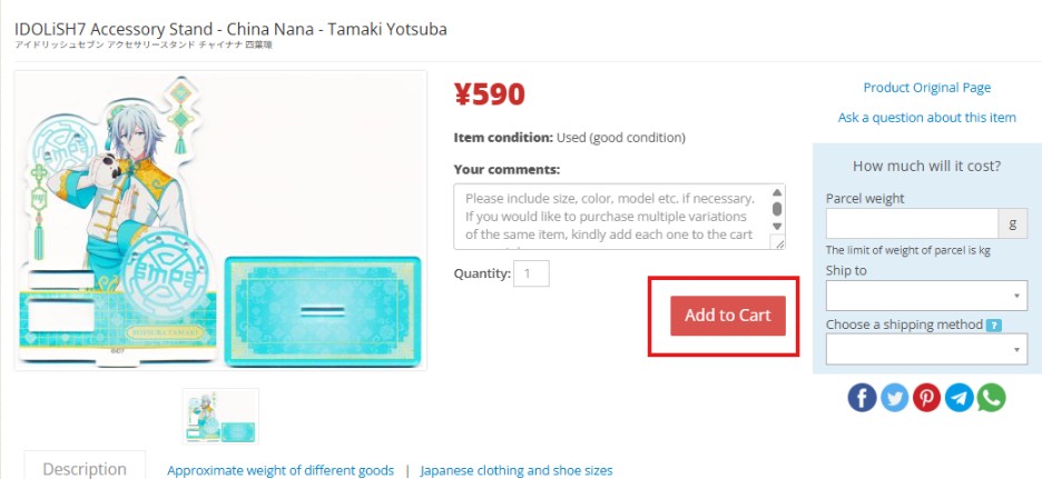 Add Items to Your Cart