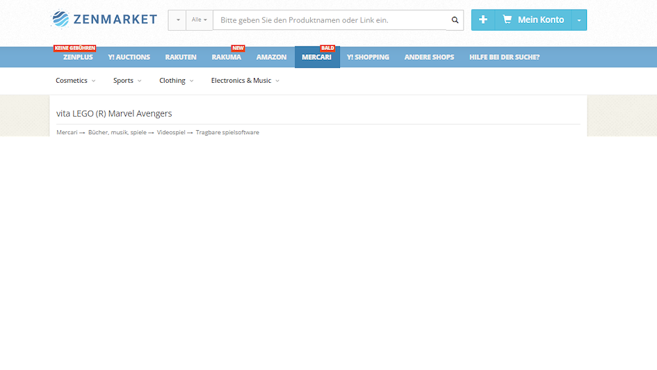 Tutorial Einkaufen auf Mercari mit ZenMarket ZenMarket.jp Japan