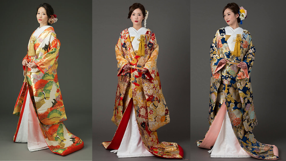 Японские свадебные кимоно
