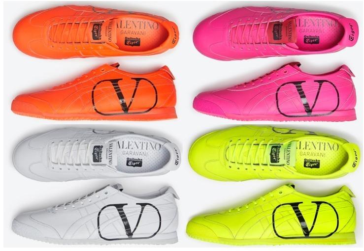日本限定鞋款2021 - Valentino X Onitsuka Tiger聯名運動鞋