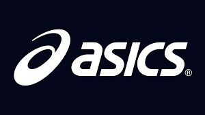 Badminton equipment Asics logo