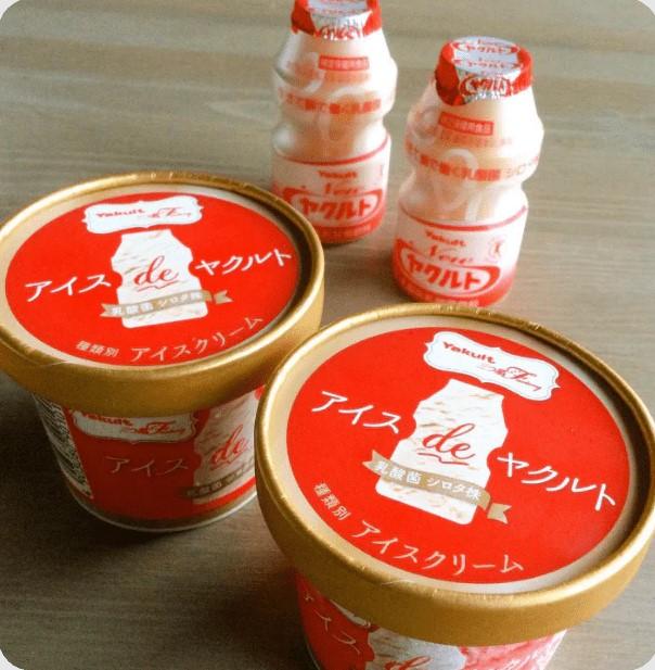 Glace Saveur Yakult japonaise