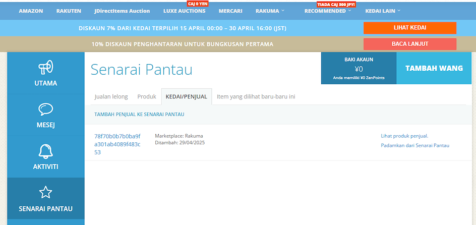 Membeli di Rakuma Jepun kini mudah dengan ZenMarket!
