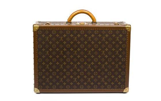 Louis Vuitton Trunk Case Alzer 55 Monogram