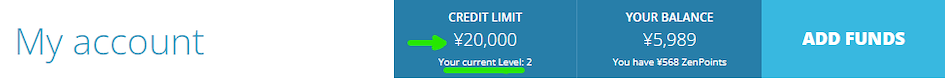 How To Use ZenMarket Credit System
