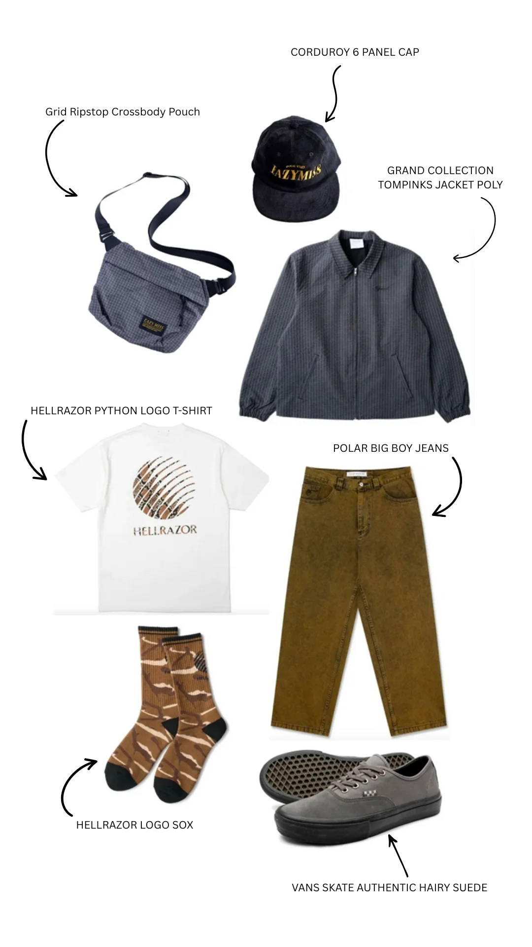 Close up streetwear japonais