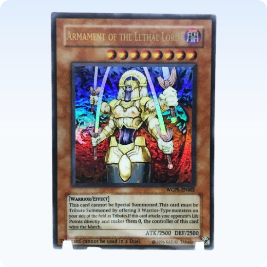 Yu-Gi-Oh! card -  Armament of the Lethal Lords