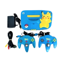  เครื่องเกมหายากจากญี่ปุ่น Nintendo64 Pikachu