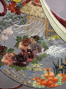 Layers in Japanese Embroidery