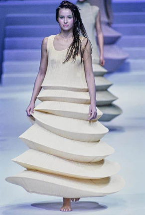 Issey Miyake&rsquo;s innovative way of putting together the traditional means of garment-making and modern technology