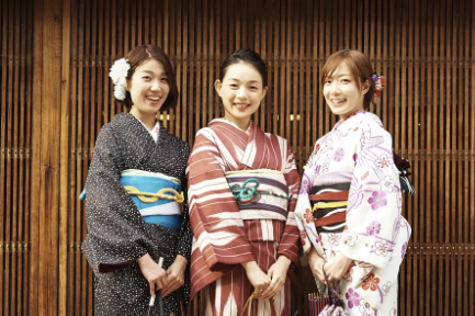 Elegant Patterns in Japanese Kimono